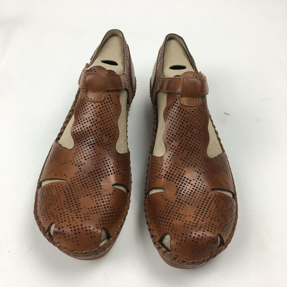 Pikolinos Leather TStrap Shoes Vallarta 10.5-11 41